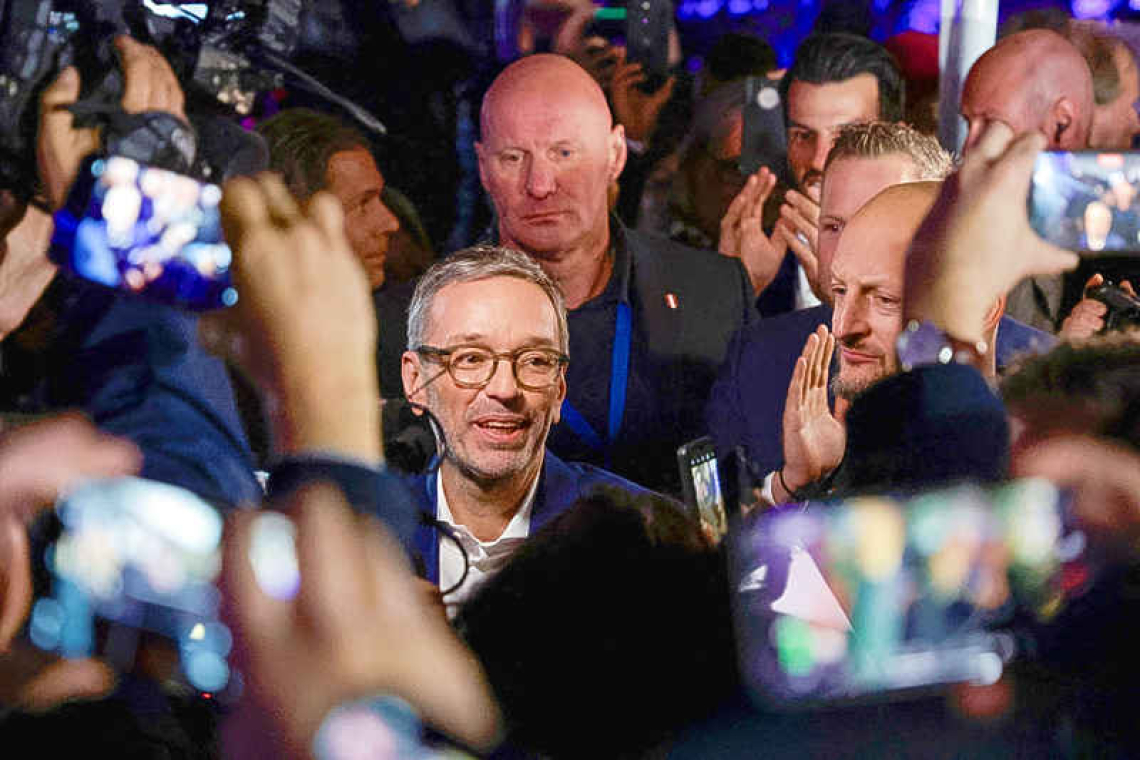 Freedom Party wins Austria election, boosting European right-wing surge